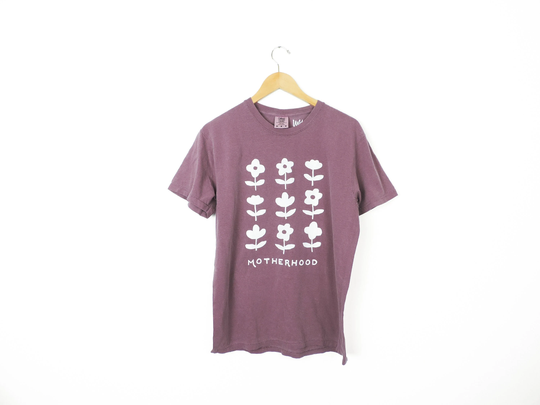New Floral Motherhood Comfort Colors T-Shirt // Size S-3xl You Pick Color &