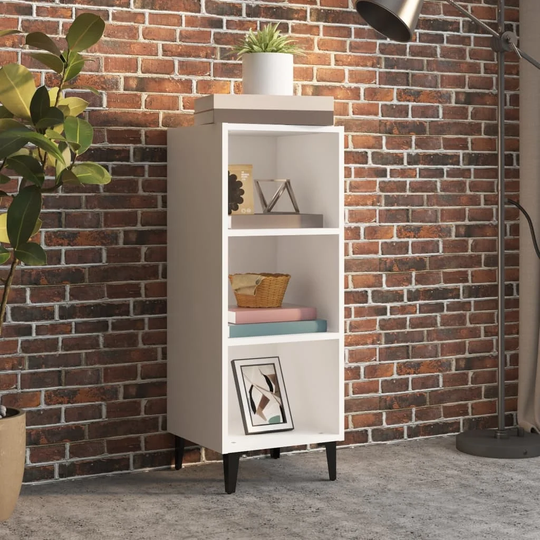 Sideboard White 13.6"x12.8"x35.4" Engineered Wood