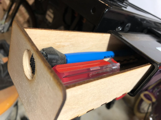 Pencil Drawer For Sawstop T-Glide Fence Rail