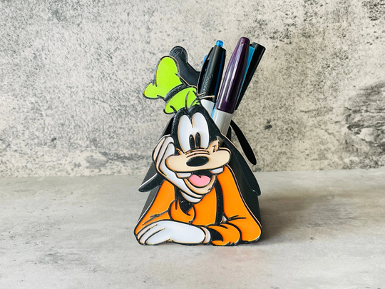 Pen & Pencil Holder | Goofy Makeup Brush Desk Accessories