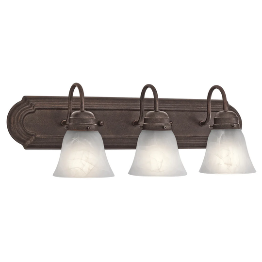 Kichler Lighting Utilitarian 3-light Tannery Bronze Bath/Vanity Light