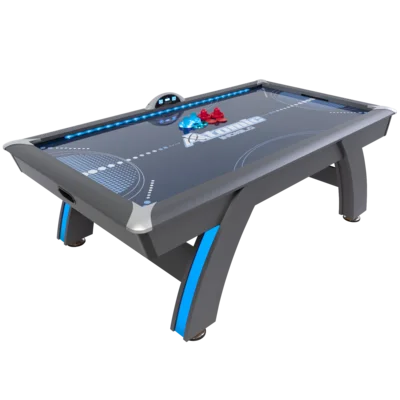 Atomic Game Tables 90" 4 -Player Air Hockey Table with Digital Scoreboard and Lights