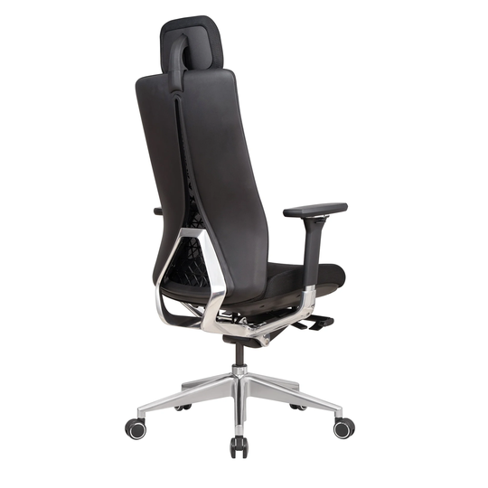 Lanbo Ergonomic Lumbar Support Office Chair, High Back Support Desk Chair with Swivel Wheels