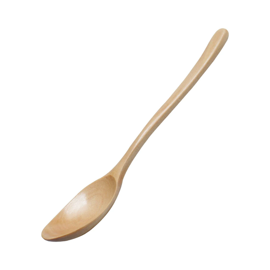 7.1" Wooden Spoons Wood Soup Spoons for Eating Mixing Stirring Cooking - Wood Color - 7.1"x1.4"(L*W)