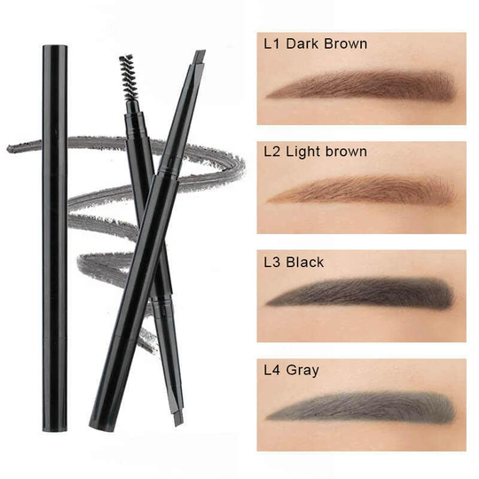 Wholesale Eyebrow Pencil Start Your Own Makeup Cosmetics Eyebrow Eyeliner Vegan Private Label + Box Logo Printed