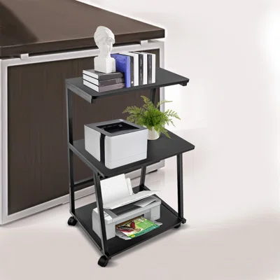 Printer Stand Cart with Storage