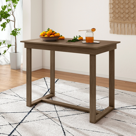 Farmhouse Counter Height Dining Table Kitchen Table for Small Places
