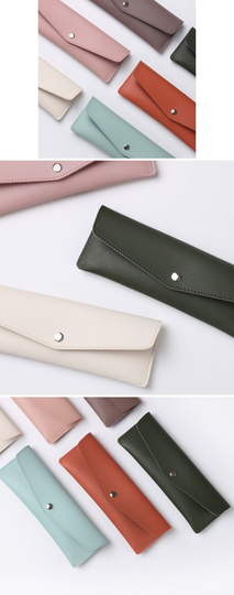 Pencil Case [6Colors]/Pen Case Pouch Zipper Bag Makeup School Supplies Dubudumo