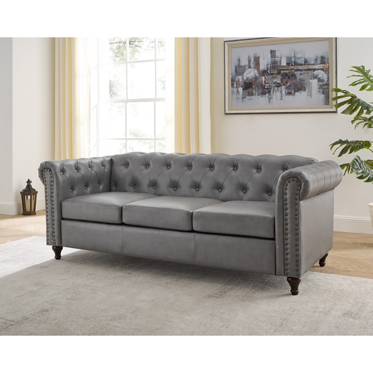 Betsy 82.5"Wide Sofas with Button-tufted