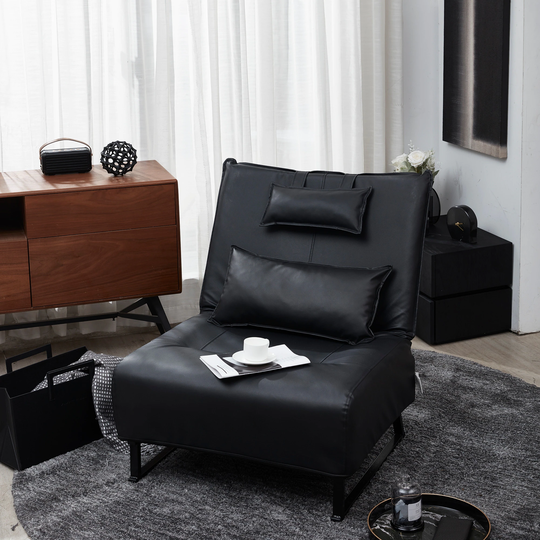 EYIW Accent Chair, Recliner Comfortable Fabric Leisure Sofa, Modern High Back Armchair for Balcony study, Reading Corner Chair