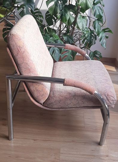 Vintage Lounge Chair/Model Pag /Stol Kamnik /Ex Yugoslavia Bauhaus Style Mid-Century Modern Home 1970's