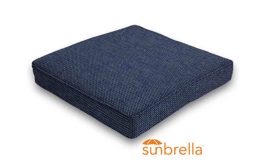 Sunbrella® Spectrum Indigo | Outdoor Seat Pad Patio Chair Dining Cushions