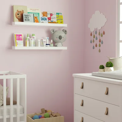 Isabelle & Max™ 1.6" H x 31.5" W Kids Floating Shelf Bookcase