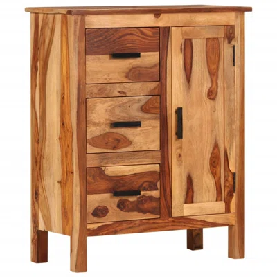 Adolph Loon Peak® Sideboard 25.6"X11.8"X31.5" Solid Sheesham Wood