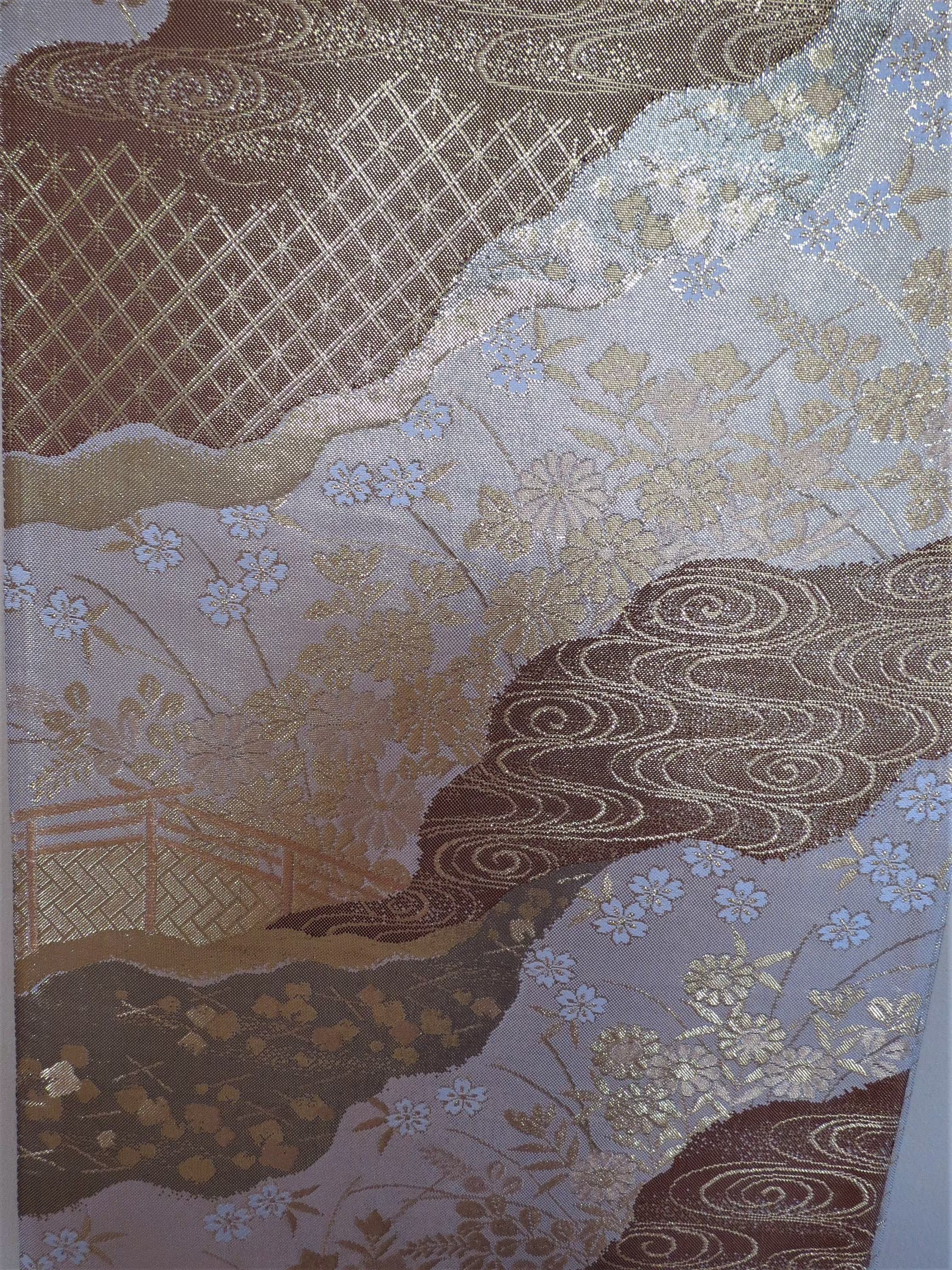 24" Small Obi Table Runner/Silk Vintage Japanese Bed Wall Hanging Altar Zen Home Decor Gift For Her