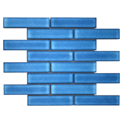 1.3" x 5.7" Porcelain Brick Joint Mosaic Wall & Floor Tile