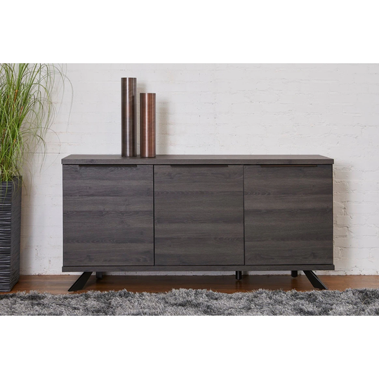 Rye Studio Roma Grey Washed Modern Sideboard