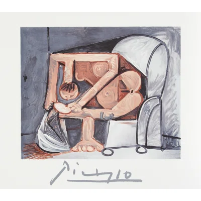 Femme A La Toilette