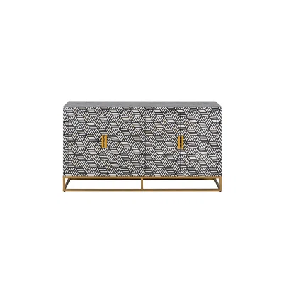 Bliss 62.59" Wide Wood Sideboard