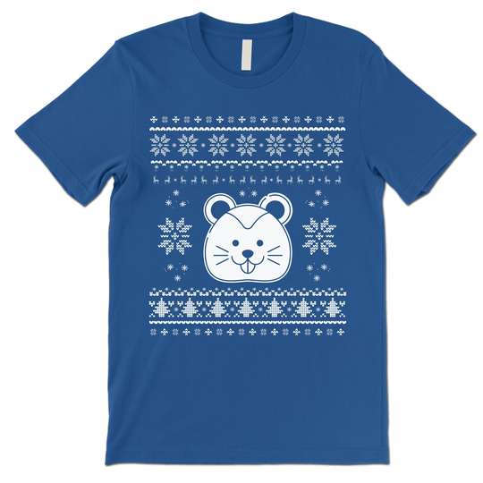 Hamster Christmas Shirt. Ugly Xmas T Shirts