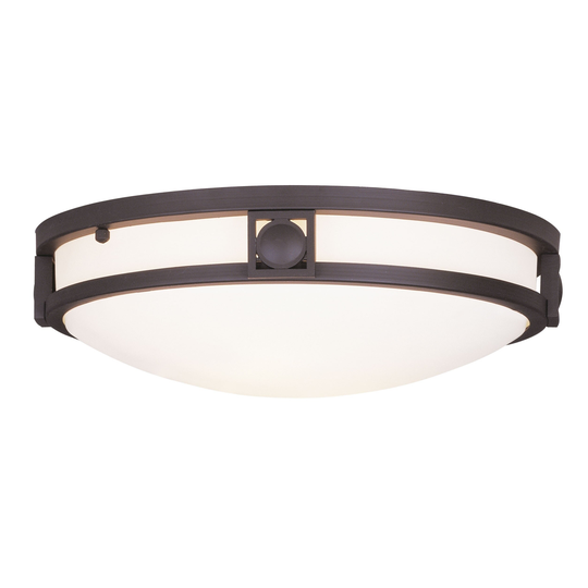 Livex Lighting Titania Bronze 2-light Ceiling Mount