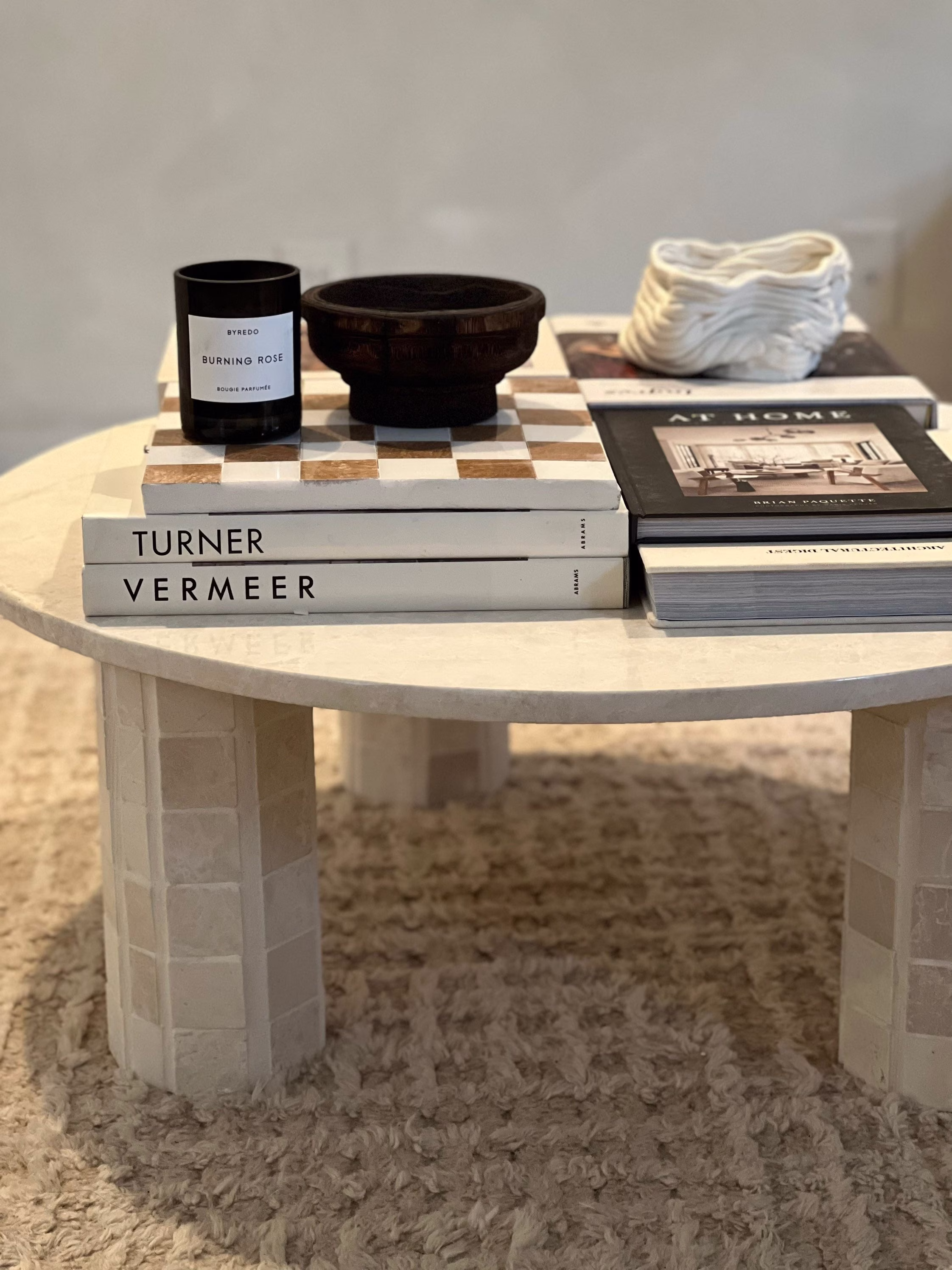 Round Marble Coffee Table