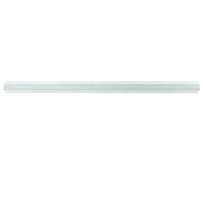 12" x 0.8" Polished Marble Pencil Liner