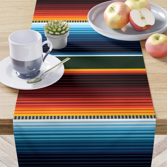 Any Party Serape Table Runner | Mexican Home Decor