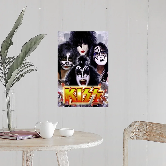 "KISS ()" Poster Print - Multi-color