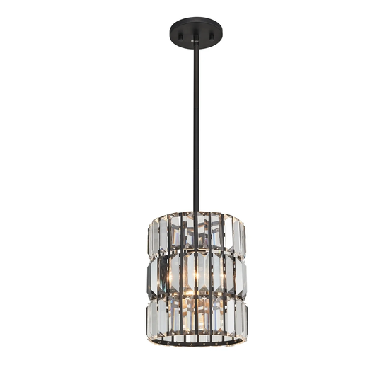 Woodbridge Lighting 15926BLK Lana Mini-pendant