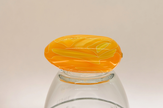 Diamond Painting Pen, Yellow, White, Swirl, Lemon, Egg Shaped Mini, Acrylic