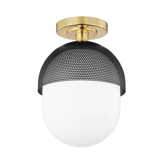 Hudson Nyack 1-Light Semi Flush
