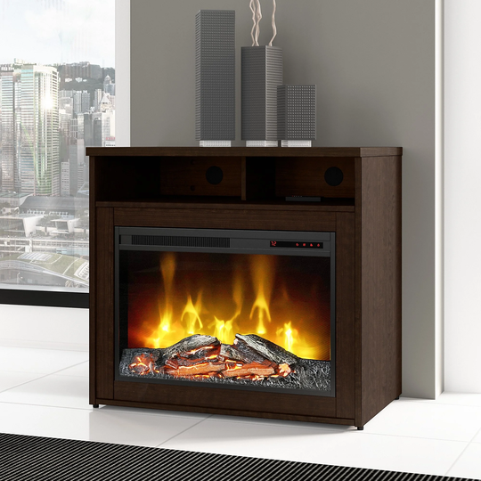 Series C 32W Electric Fireplace with Shelf by Bush Business Furniture