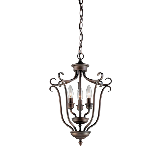 Millennium Lighting Fulton 3 Light Pendant Fixture in Multiple Finishes