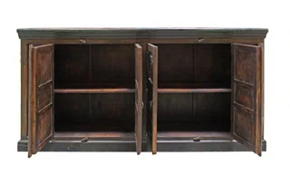 Epilobe 80" Wide Solid Wood Sideboard