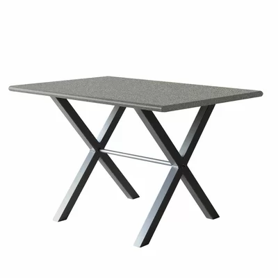 60" L x 36" W Rectangular Bevel Table Top