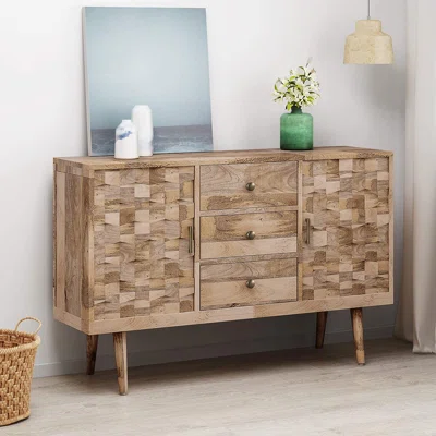 Vaucluse 56" Wide 3 Drawer Sideboard