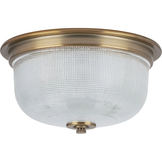 Progress Lighting Archie Collection Two-Light 12-3/8" Close-to-Ceiling