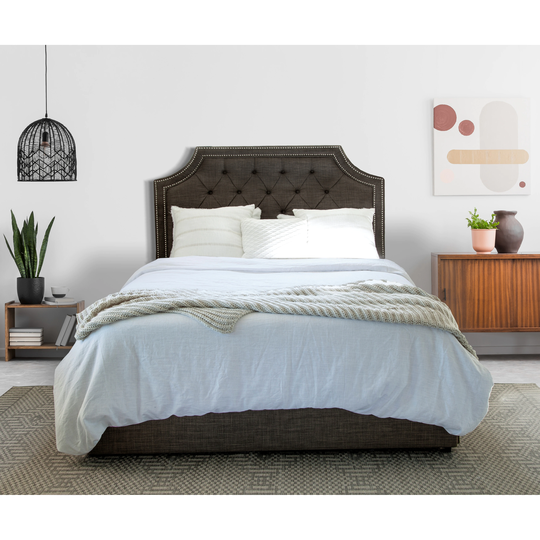 Audrey "Kahuna" Upholstered Platform 2 Drawer Storage Bed
