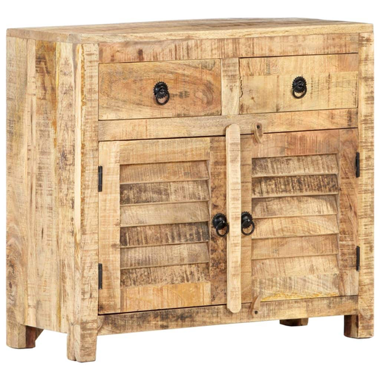Sideboard 27.6"x11.8"x26.8" Solid Wood Mango