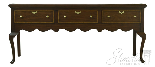 F53695Ec Henkel Harris Queen Anne Mahogany Sideboard