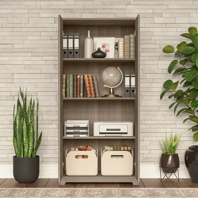 Alharby 30'' Wide 4 - Shelf Storage Cabinet