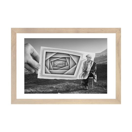 iCanvas "Pencil vs. Camera - 8" by Ben Heine PFA