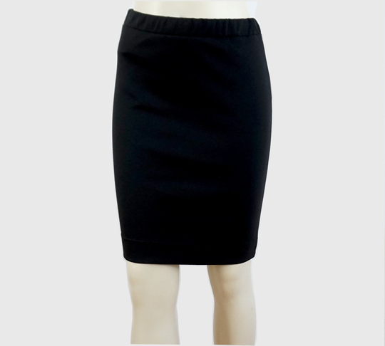Black Pencil Skirt, Made To Measure, Custom Skirt
