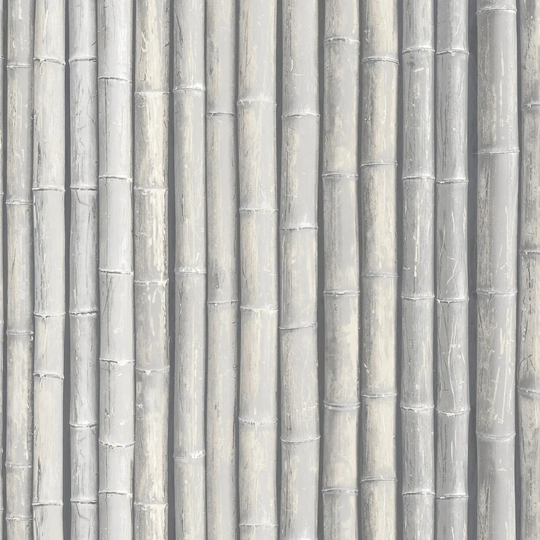Bamboo Wallpaper, Wood Texture in Grey, Pencil Grey