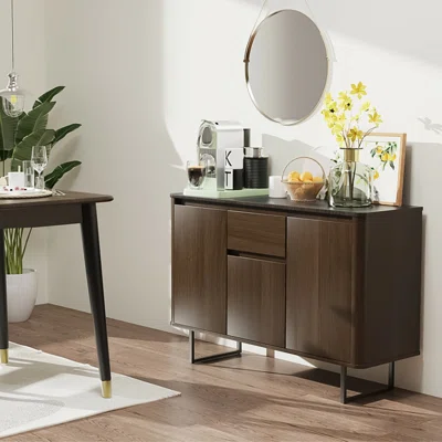 Kitchen Sideboard, Buffet Server Cabinet For Dining Room