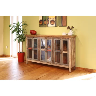 Strecker 6 Glass Door Sideboard