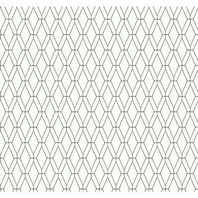 Ashford House Diamond Lattice 27' x 27" Geometric Wallpaper Roll