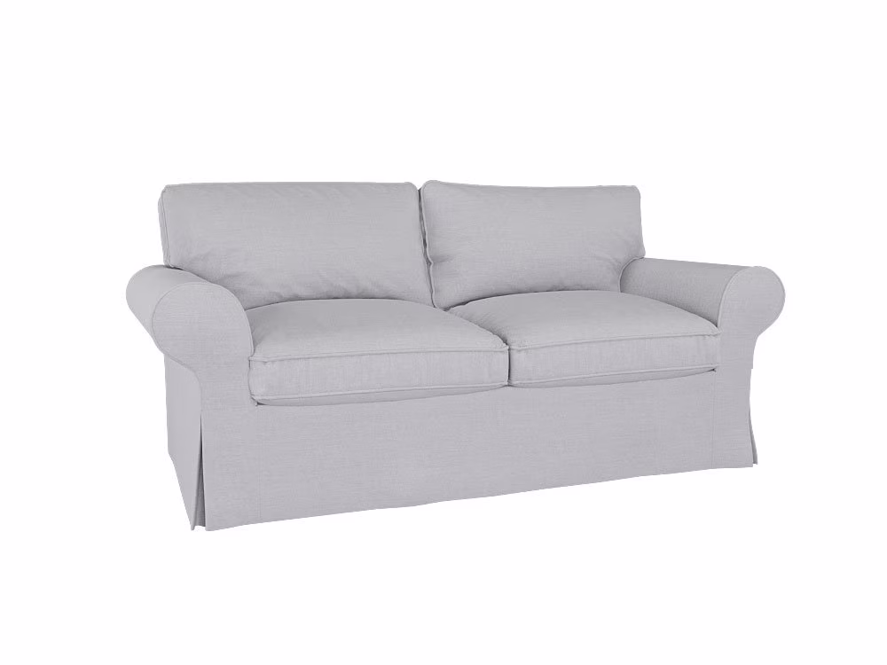 Whole Set Uppland 2 Seat Sofa Cover, Custom Made Cover Fits Ikea Two Sofa, Loveseat Cotton, Velvet