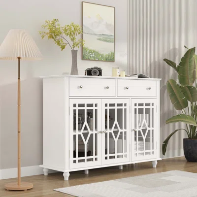 Bernette 47.2" Wide 2 Drawer Sideboard